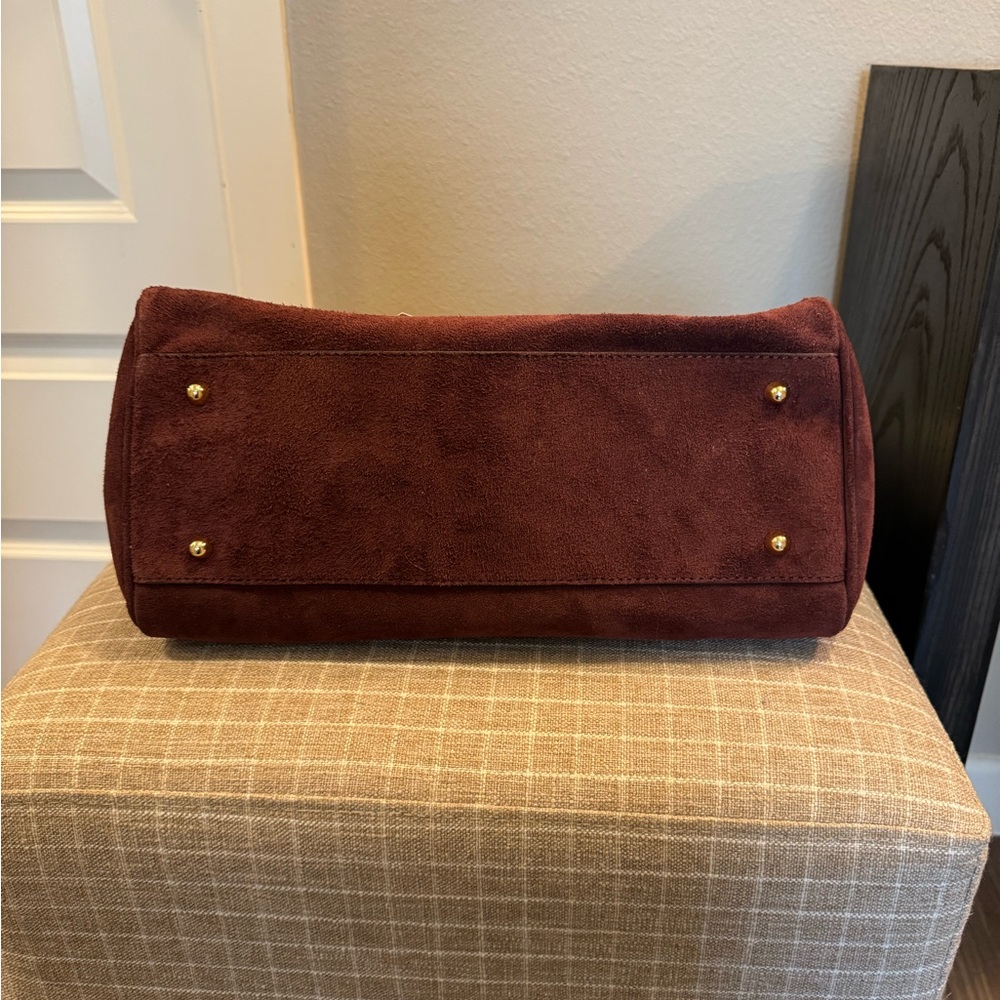 Divina Firenze East West Suede Bag - Picture 4 of 9